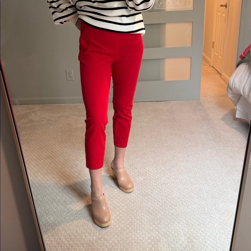 J. Crew Bold Red Martie Pants